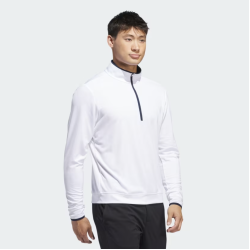 Pull Homme Zip Adidas - White CORE LTWT