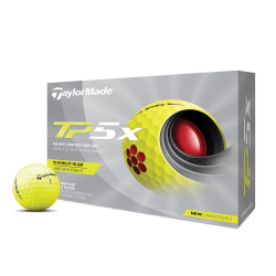 Taylormade balle Tp5x Yellow