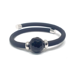 Bijoux - Bracelet BR10 Silver - Onyx